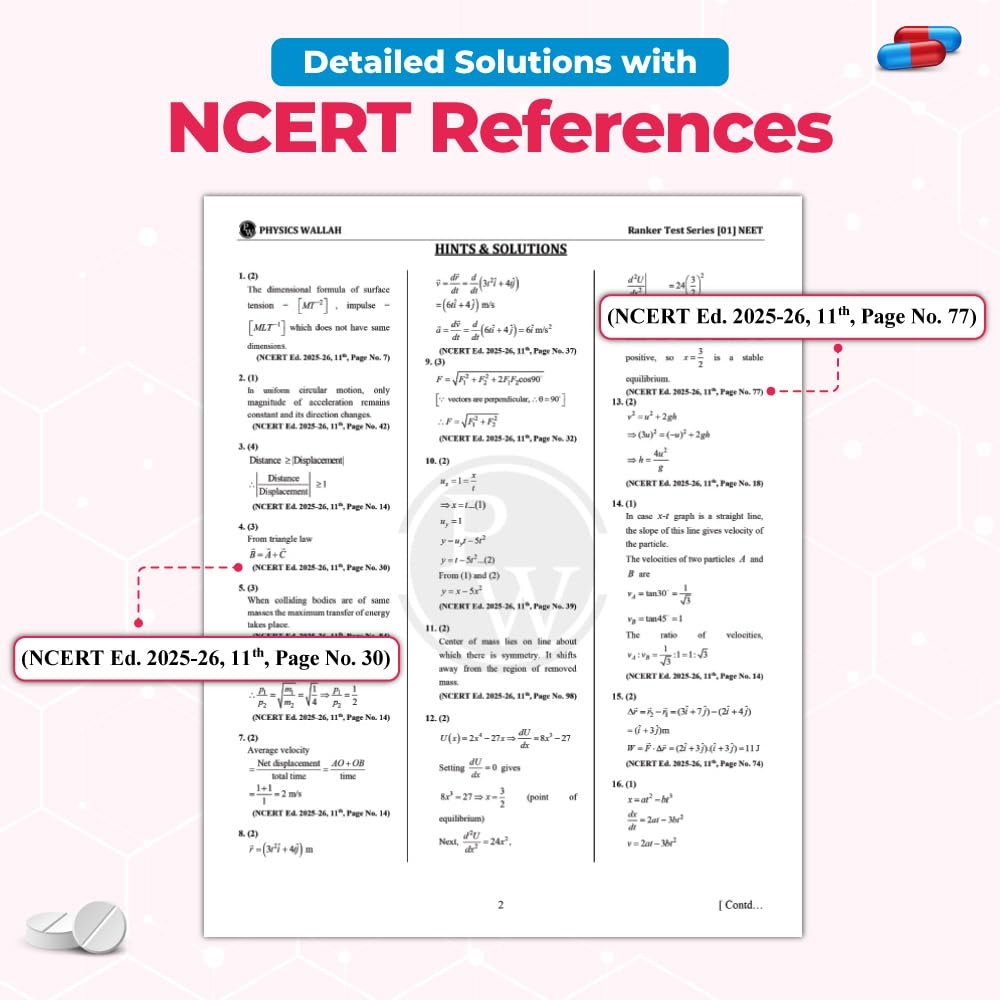 PW NTA 15 NEET Rankers Test Series 2026 | Expert Verified & Curated | 15 NEET-Like Test Booklets, 15 OMR Sheets, Solution Booklet, Rank Predictor & Statewise Cutoff Guide | Neet Test Series 2026 - Image 7