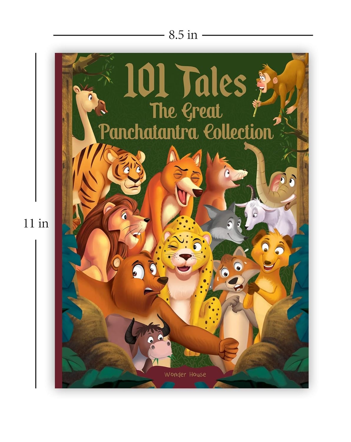 101 Tales The Great Panchatantra Collection - Collection of Witty Moral Stories For Kids For Personality Development (Hardback) - Image 2