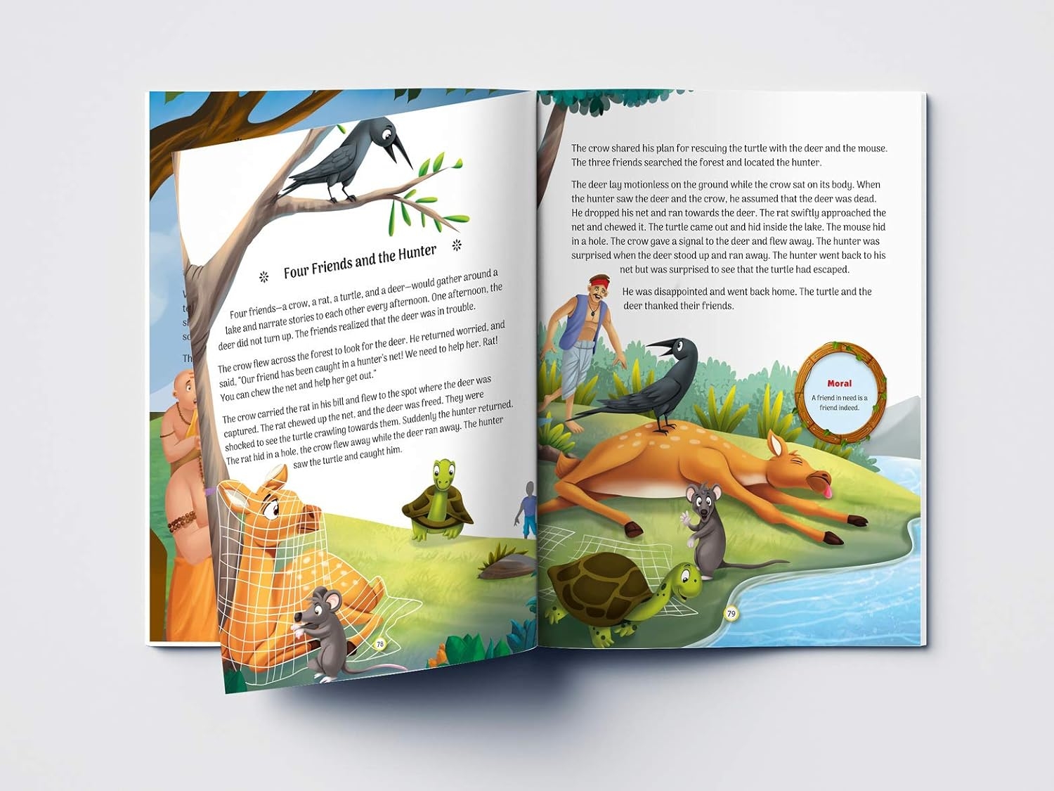 101 Tales The Great Panchatantra Collection - Collection of Witty Moral Stories For Kids For Personality Development (Hardback) - Image 6