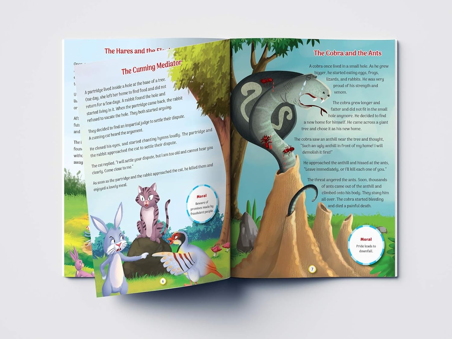 101 Tales The Great Panchatantra Collection - Collection of Witty Moral Stories For Kids For Personality Development (Hardback) - Image 9