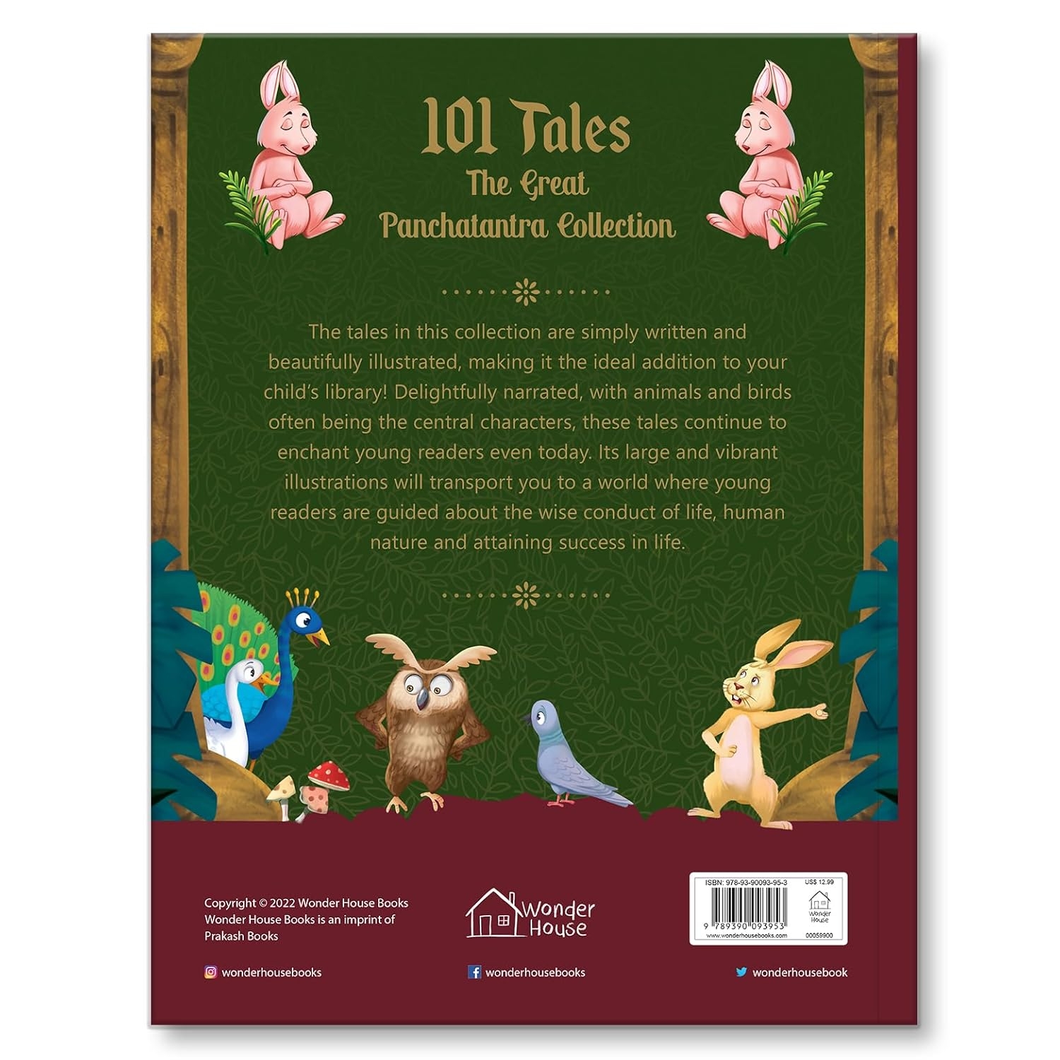 101 Tales The Great Panchatantra Collection - Collection of Witty Moral Stories For Kids For Personality Development (Hardback) - Image 12