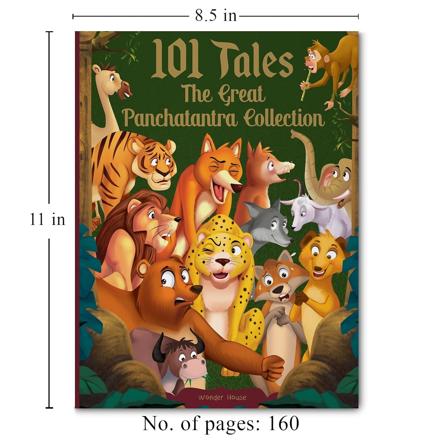 101 Tales The Great Panchatantra Collection - Collection of Witty Moral Stories For Kids For Personality Development (Hardback) - Image 13