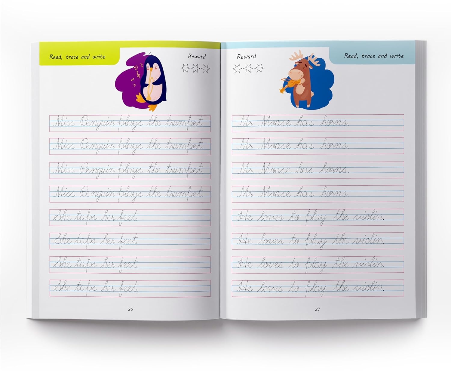 Cursive Handwriting for Kids: Sentence Workbook (Ages 6–10) | Bestseller for Fluent Handwriting | Improve Fluency, Spacing, Style & Confidence | 1 Bestseller in Handwriting | Top-Rated Cursive Workbook - Image 6